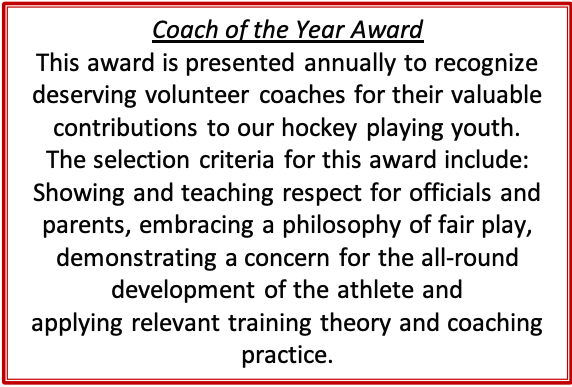 Coach of the year Coach of the year